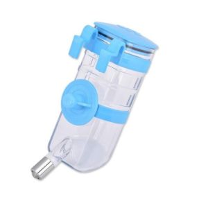 Ready stock 350ml 500ml cat dog hanging water bottle no drip cage dispenser Waterer feeder bottle drinking water cat