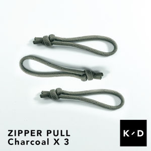 ZIPPER PULL Replacement Set of 3 Paracord Bag Buckle Jacket Travel Zip spoilt zipper