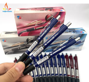 Bút bi Thiên Long 036 xanh [Hộp 20 cây] đầu bút 0.5mm THIỆN PHƯỚC