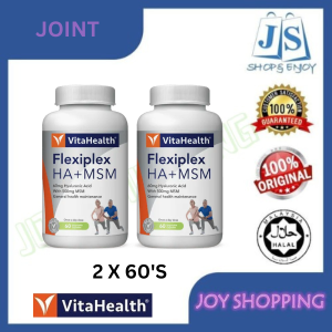 VitaHealth Flexiplex HA+MSM 60S / 2X60S [ EXP DATE :16/1/2027 ] [ SUPPLEMENT FOR JOINT ]