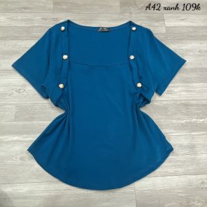 Áo Thun  BigsizeÁo big Cổ U Chất Liệu Vải Thun Borib Thái  A42