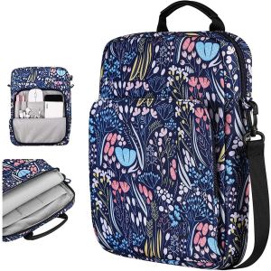 FWFHTP Phổ quát Bao da máy tính bảng 9/11/133 inch Dây đeo tay ẩn Túi xách Phong cách Chống sốc Vỏ bảo vệ cho Surface Go/Galaxy Tab