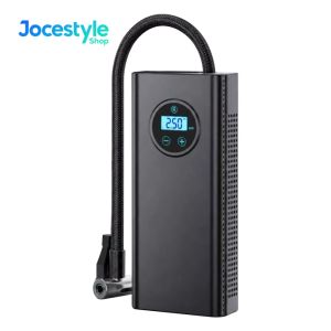 Versatile Portable Air Compressor with LCD Screen Rechargeable Electric Tire Pump for Vehicles