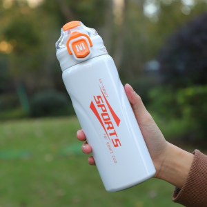 Bình Giữ Nhiệt Inox 316 Có Ống Hút 600ml Bình Đựng Nước Giữ Nhiệt Thể Thao