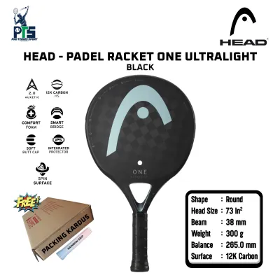 Raket Padel Head One Ultralight Black