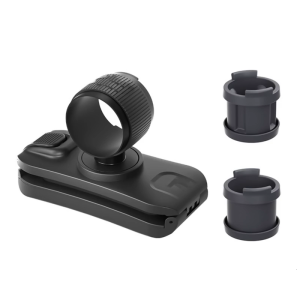 ABS Selfie Stick Holder Featuring 360 Degree Rotating Backpacks Clip for Action Camera Straps Attachment