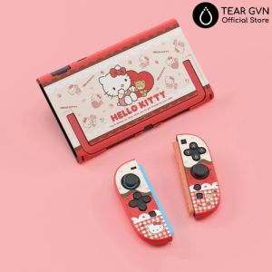 Bộ ốp bảo vệ toàn diện chính hãng GeekShare x Sanrio Hello Kitty Kuromi Cinnamoroll Pompompurin cho Nintendo Switch 2