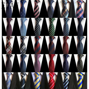 8CM New Mens Ties Striped Classic Business Neck Tie for Men Suit Wedding Party Necktie Formal Dress Cravat
