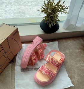 MELISSA CAMOUFLAGE JELLY WEDGES SHOES ( SIZE 35/36 - 40 )