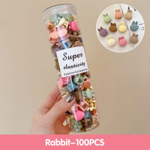 Mumystation Jepitan Rambut Karakter Lucu Jepit Mini Warna Warni Doff Lucu Isi 100PCS