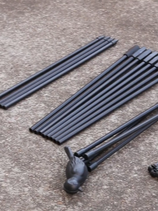 Rusts Resistant Bonsais Fixing Rod Garden Support Pile Adjustable Length Climbing Vine Stake for Home Gardening