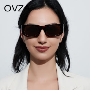 OVZA Fashion Rectangle Sunglasses for Women Men Anti-UV Eyeglasses S1085