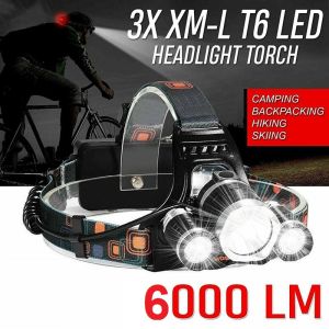 Senter Kepala Led Zoom Super Terang Led Cree Headlamp Camping Multifungsi
