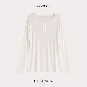 CELESSA - Bree Tee Sheer Oversized Tee - Free Size