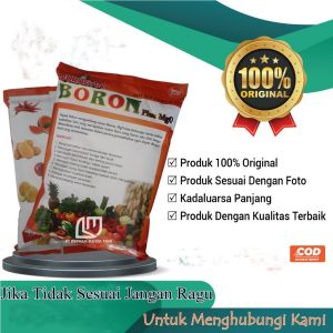 1 Kg Pupuk Juragan Boron Plus MgO Micro Pertilizer Anti Rontok Bunga Buah