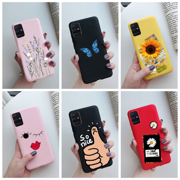 Case For Samsung Galaxy A51 A71 Cute Candy Painted Phone