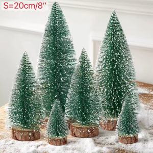Aka 20cm/25cm/30cm Mini Christmas Tree With Light Snowflakes Decoration Small Christmas Tree For Table Tabletop Christmas Tree Tower Snow Christmas Tree Ornaments Xmass Decoration Sale Small Xmass Tree Tabletop Christmas Decorables Miniature Christmas Tre