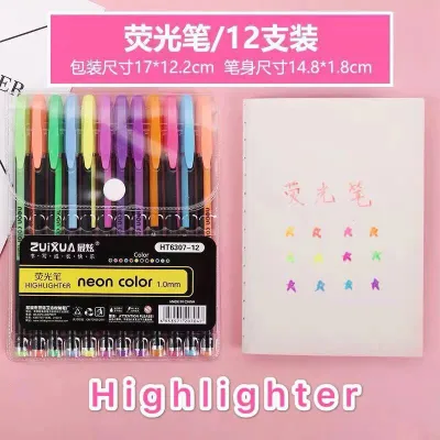 HKH Neon Color Pen 12pcs