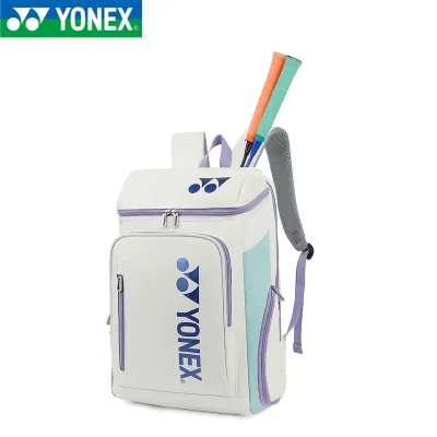 Yonex Badminton Bag Backpack Professional High Capacity Training Tennis Racquet Bag/46 * 18 * 32CM