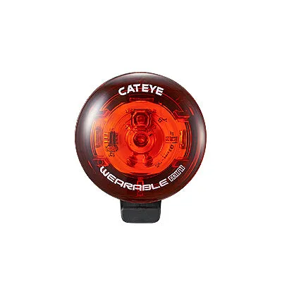 Cateye SL-WA10 Wearable Mini Safety LED Rear Bicycle Bike Light