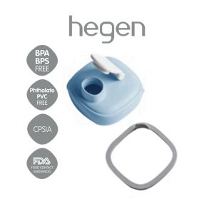 Hegen pcto 330ml/11oz chai nước PPSU (tím/hồng/xanh/Xanh/Xám)