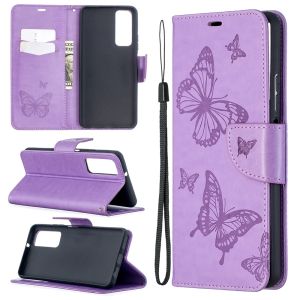 For Huawei Y7A Y6S / Y6 Y7 2019 Phone Case Magnetic Butterfly Leather Wallet Card Slot Couples Flip Cover Casing