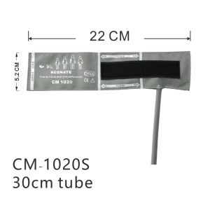 Single Tube Cuff for Blood Pressure Monitor Precision Replacement Cuff for Upper Arm Digital Sphygmomanometer for Automatic Blood Pressure Monitor and Digital Machine(CM-S-06)