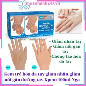Kem dưỡng da tay dưỡng da tay giảm nổi gân taygiảm nhăn chống lão hóa tay giúp đôi tay mịn mướt đẹp hơn