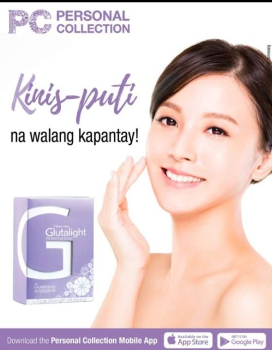 glutalight glutathione soap Glutalight Whitening Soap / Original Brand of Personal Collection Mineral  Paraben-Free Whitening Soap Triple Strength Glutathione Aha Bha Formula  Dermatologist Tested Skin Brightening Soap - Lazada