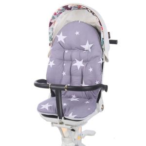 Baby Seat Liner Infant Baby Stroller Mat Seat Pad Breathable Cushion Liner Anti-Slip Seat Cushion for Stroller Car Seat