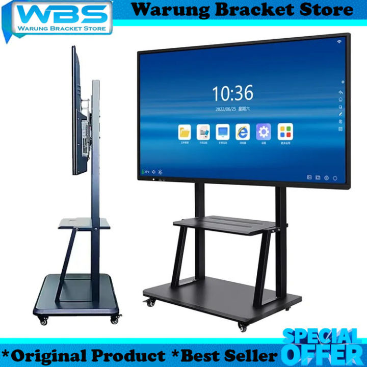 Standing Bracket Without Roda Bracket TV stand/Bracket Stand TV/Bracket Standing TV LED Dorong & Roda ...
