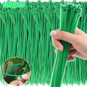 300Pcs Self-locking Plastic Nylon Ties / Heavy Duty Cable Tie / Durable Fixing Wraps Strap / for Garden Plant Fasten Tools