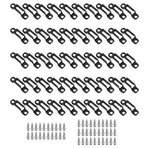 50pcs Multipurpose Hide Connectors Home Accessory for Enhances Stability In Metal And Plastic Applications