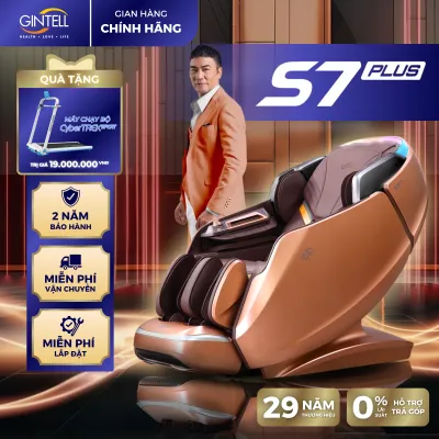 [GIÁ ƯU ĐÃI] Ghế Massage GINTELL S7 PLUS | 3 năm bảo hành chính hãng