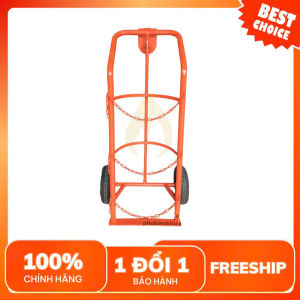 Xe Đẩy Bình Gas 45Kg Xe Kéo Bình Gas 45KG Có Móc Vào Xe Máy