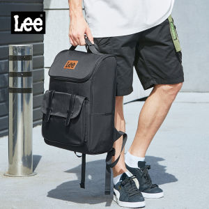 LEE Stylish School Backpack With Laptop Storage Women 16" notebook back pack White Waterproof Oxford Big Korean Bagpack For Men
