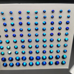 MICACOH Mixed Women Pearls Face Decal Party Eyes Shadow Crystal Jewelry Stickers Festival Makeup Decoration Rhinestone Stickers Face Body Colored