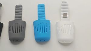 Toilet Tank Cleaner Tablet Holder Blue Bubble Fixing Clip Bathroom Accessories Deodorant Dispenser