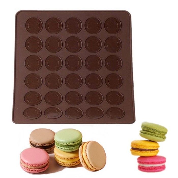 Silicon Macaroon mold baking mat cetakan oven nonstick | Lazada Indonesia