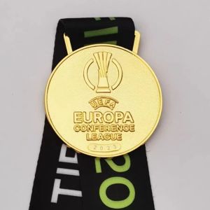 2017-25 Peminat Champions Villarreal UEFA Cup Sports Customized Metallic Medal