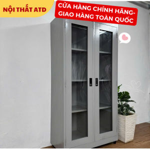 Tủ tài liệu văn phòng 2 cánh 3 cánh kính tủ hồ sơ văn phòng đựng sách vở công ty