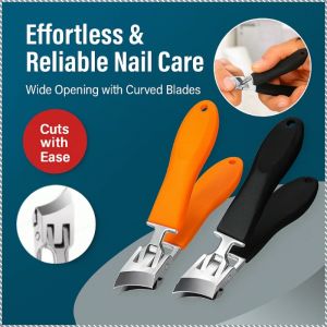 Nail Clipper Large Nail Tools Durable Sharpness Upgraded Again Large Beveled Manicure Safety