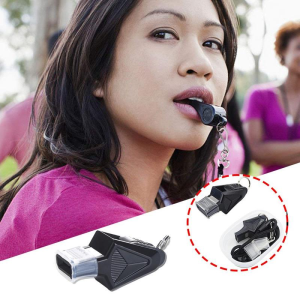 Referee Whistle High Frequency Basketball Football Match Sport Whistle Boxed Non-nuclear Sport Whistles with Lanyard for Coaches Referees and Basketball Football Match