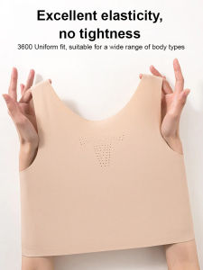 Invisible Minimizing Bra Seamless / Comfortable Bust Minimizing Daily Wear / For Women Large Bust Adult / Fashion Social