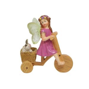 SERAPHYXO Cute Fairy Garden Figurines Creative Resin Bonsai Inserts Scene Decoration Art Micro Landscape Lawn