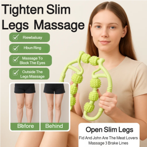 💕Three-in-One Leg Slimming Massage Care💕Circular Yoga Leg Beauty Artifact Calf Massager Muscle Relaxation Shaping Leg Slimming Artifact