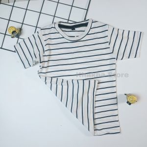 Kaos Anak Stripe Baju Anak tasan Anak Kaos Belang Anak Salur 1 Sampai 7 Tahun