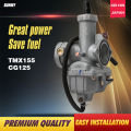 【100%-original】 TMX155 Carburetor PZ27 Manual Choke 27mm Carb Carburetor. 
