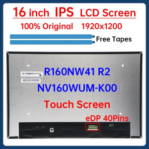 16 Inch Laptop LCD Touch Screen NV160WUM-K00 R160NW41 R2 For Lenovo ThinkPad E16 Gen 1 E16 Gen 2 Display Matrix Panel 1920x1200