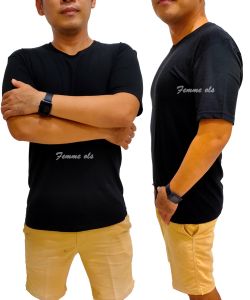 Femme Ols- Kaos Oblong Pria Premium Cotton 30"S / Kaos DIstro Pria Premium / Koas Oblong Pria Jumbo